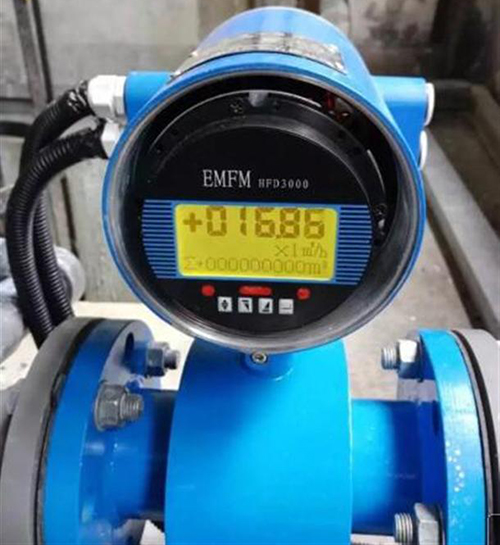 高溫水計量表現場安裝使用圖